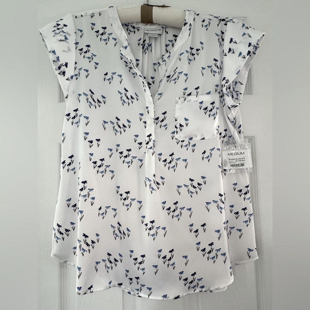 Liz Claiborne Women’s Floral Top SZ Medium